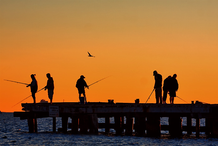 Sunset in Shark Bay