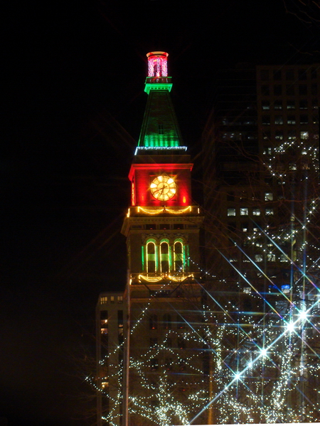 D&F Tower Xmas by Ed Sargent