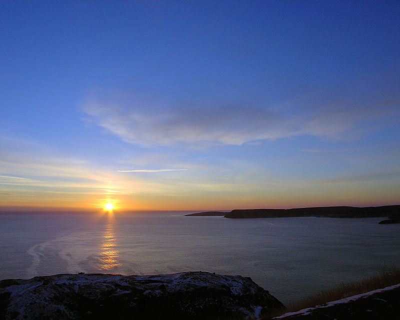 Sunrise on Signal Hill