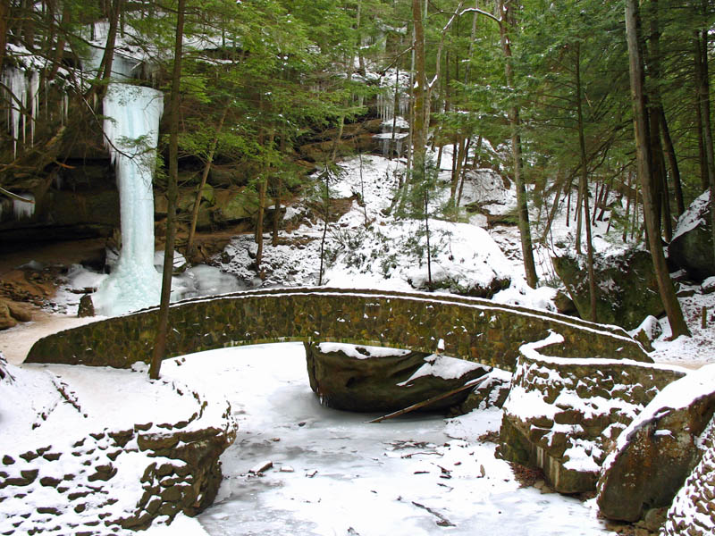 Old Mans Cave Bridge<br>by Stephen Liebenauer