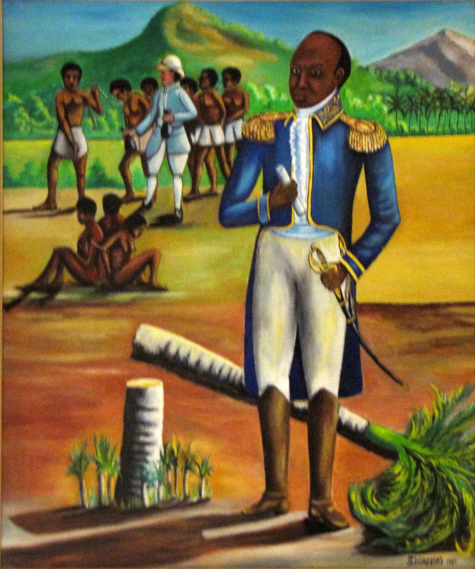 034 - Jean Chiappini, Toussaint plus grand que Napoleon, 20 x 24 13 mars 1981