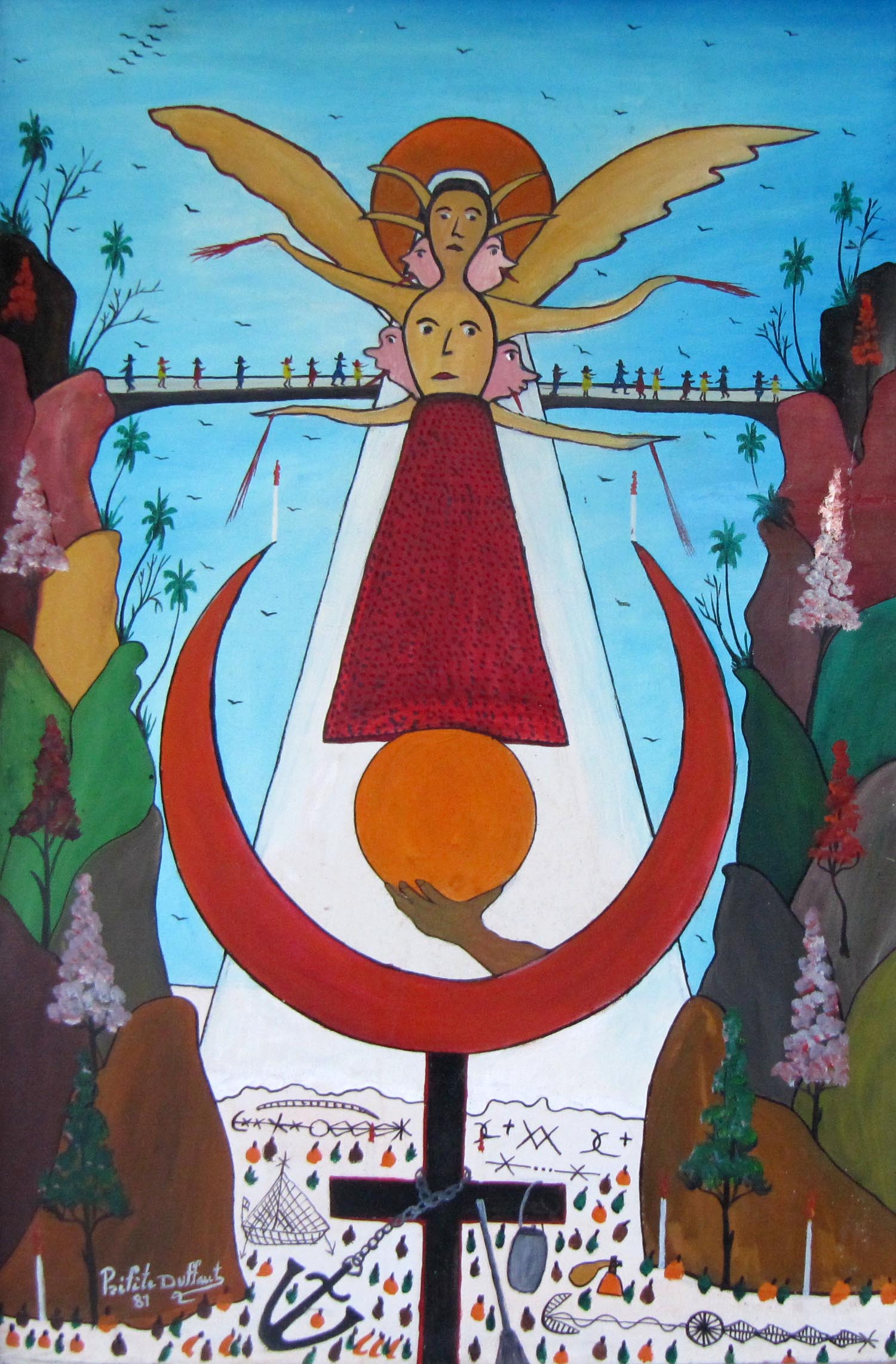 106 - Prefete Duffaut Ville Imaginaire  16 X 24 99