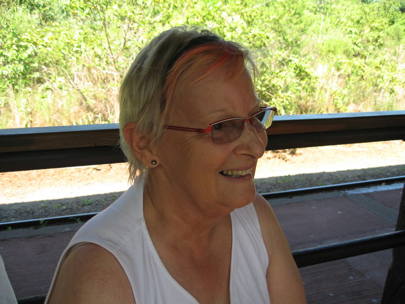 IMG_0498.JPG  Ginette admirant les chutes