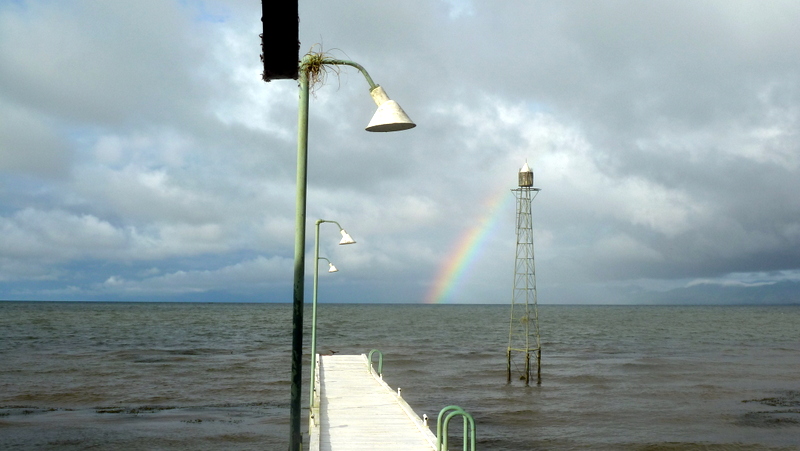Arc-en-ciel sur le lac Izabal