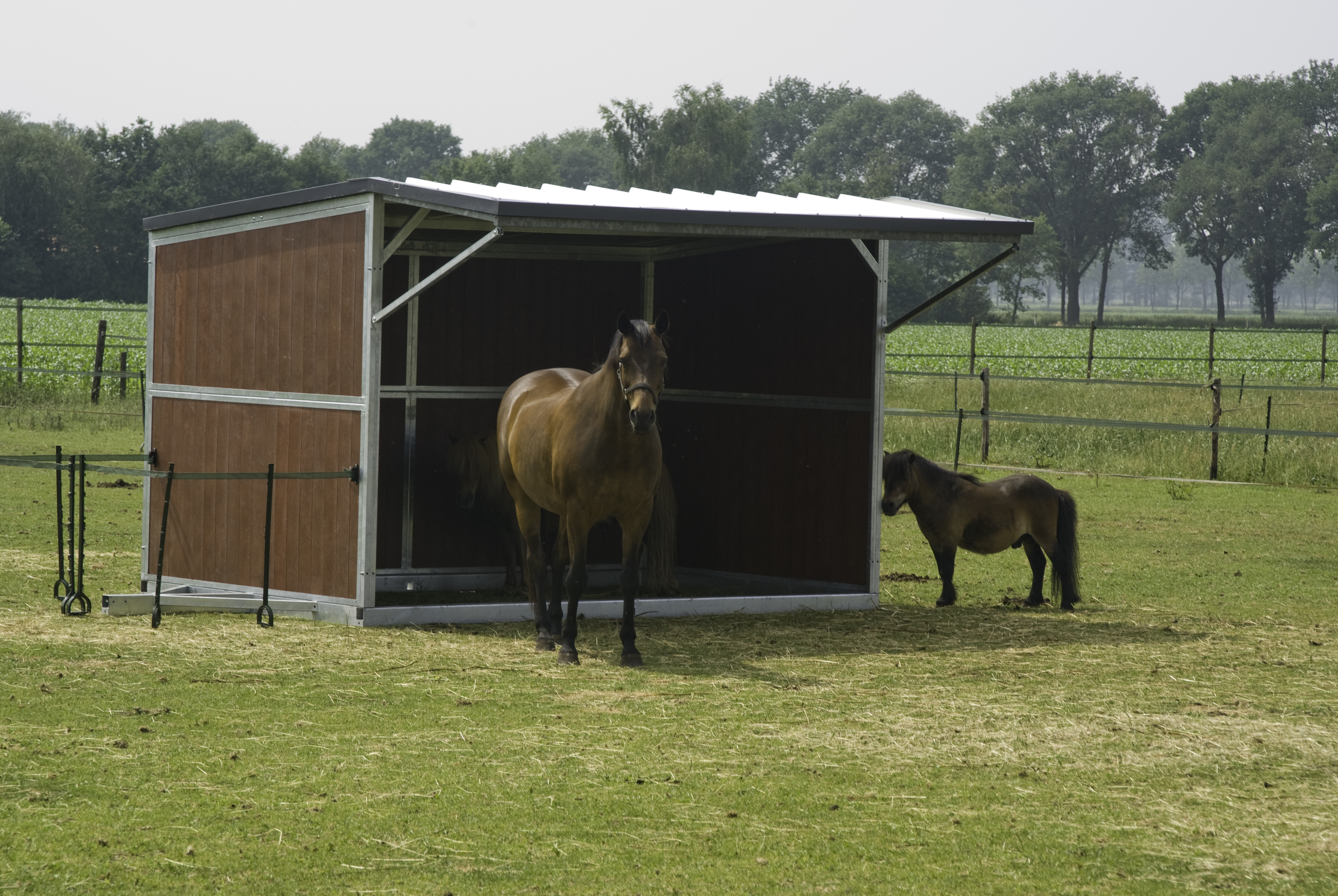 Verrijdbare Schuilstal