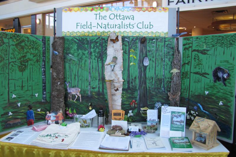 OFNC display at the Wildlife Festival