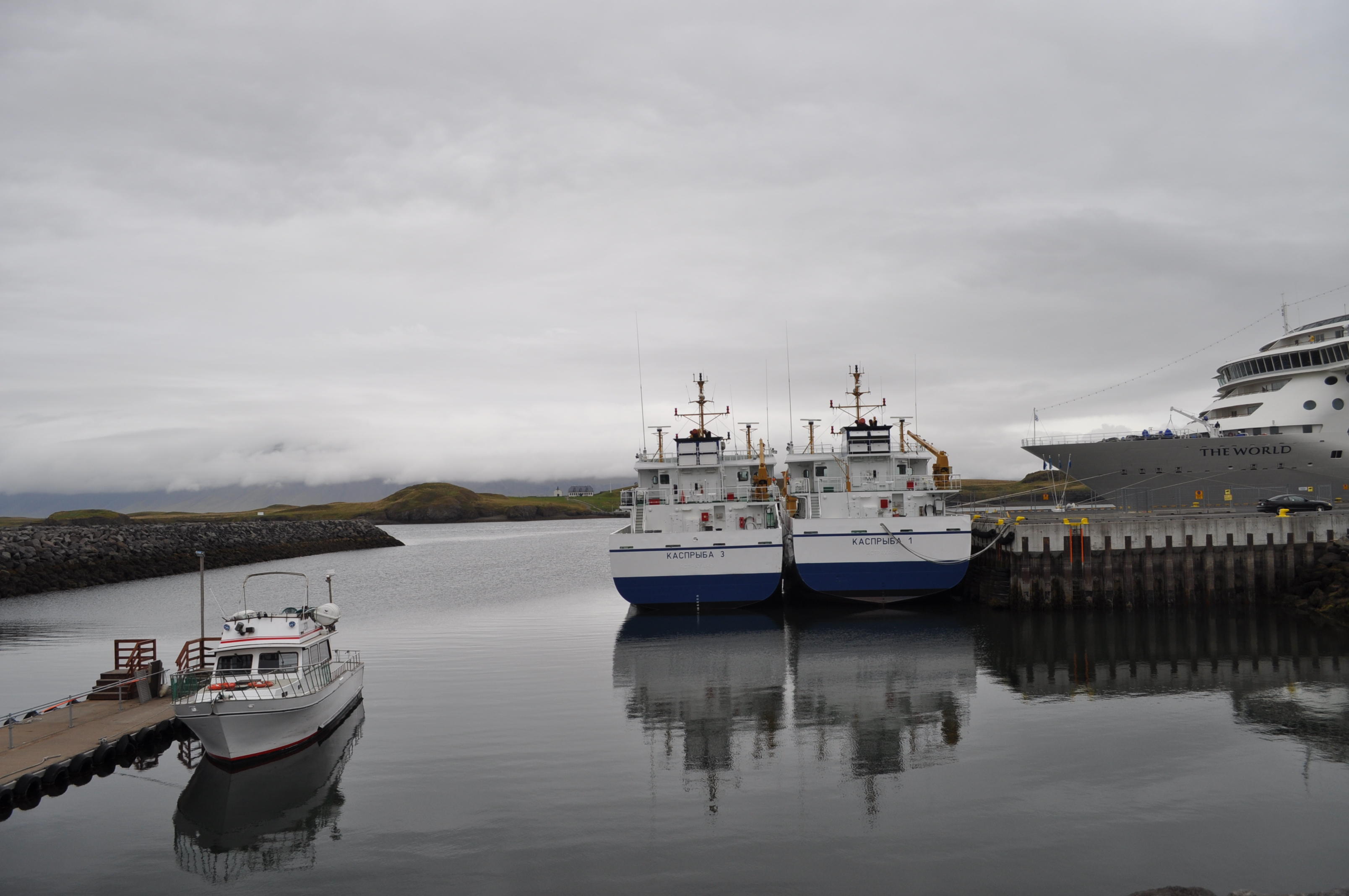 Russian Boats in Harbour