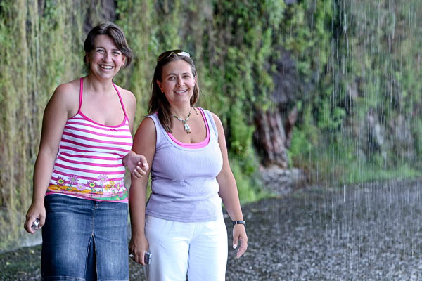 By The Waterfall