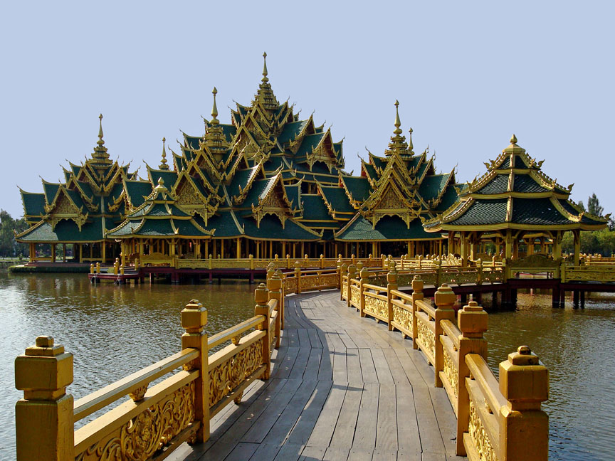 #110-Approaching the Pavilion of the Enlightened