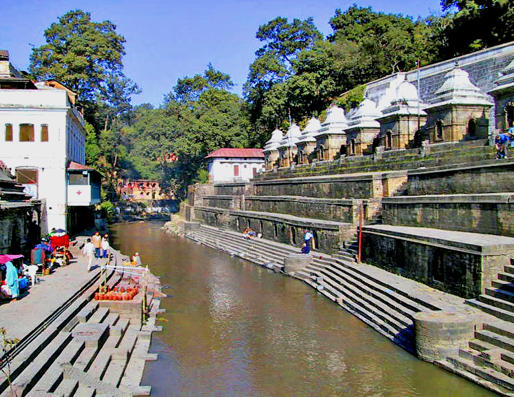 Pasaupatinath Temple on the Bagmati River