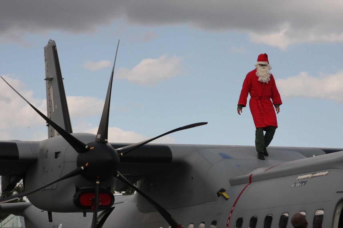 Rudolph and Santa arrived early this year...