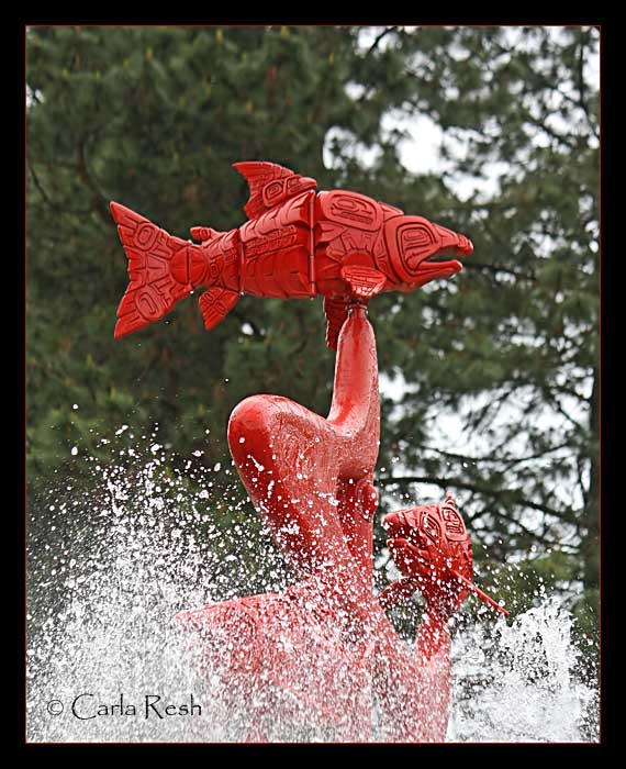 Salmon Fountain