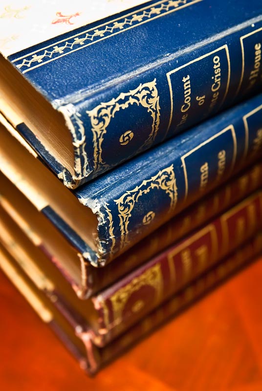 Books Stacked