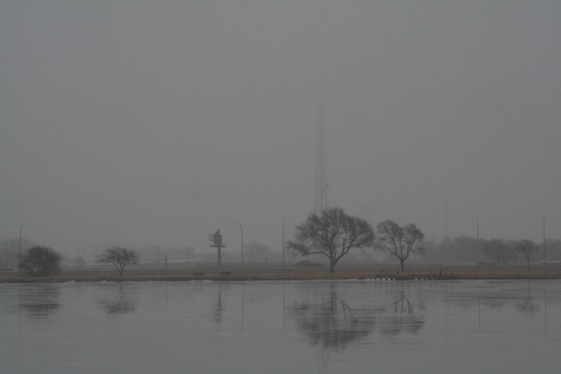 Foggy, Misty Morning at Oak Lake