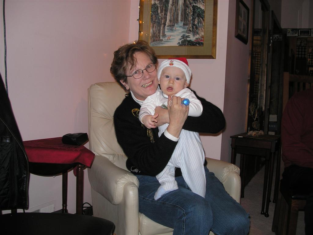 Granny & Zachary w/glowing ring