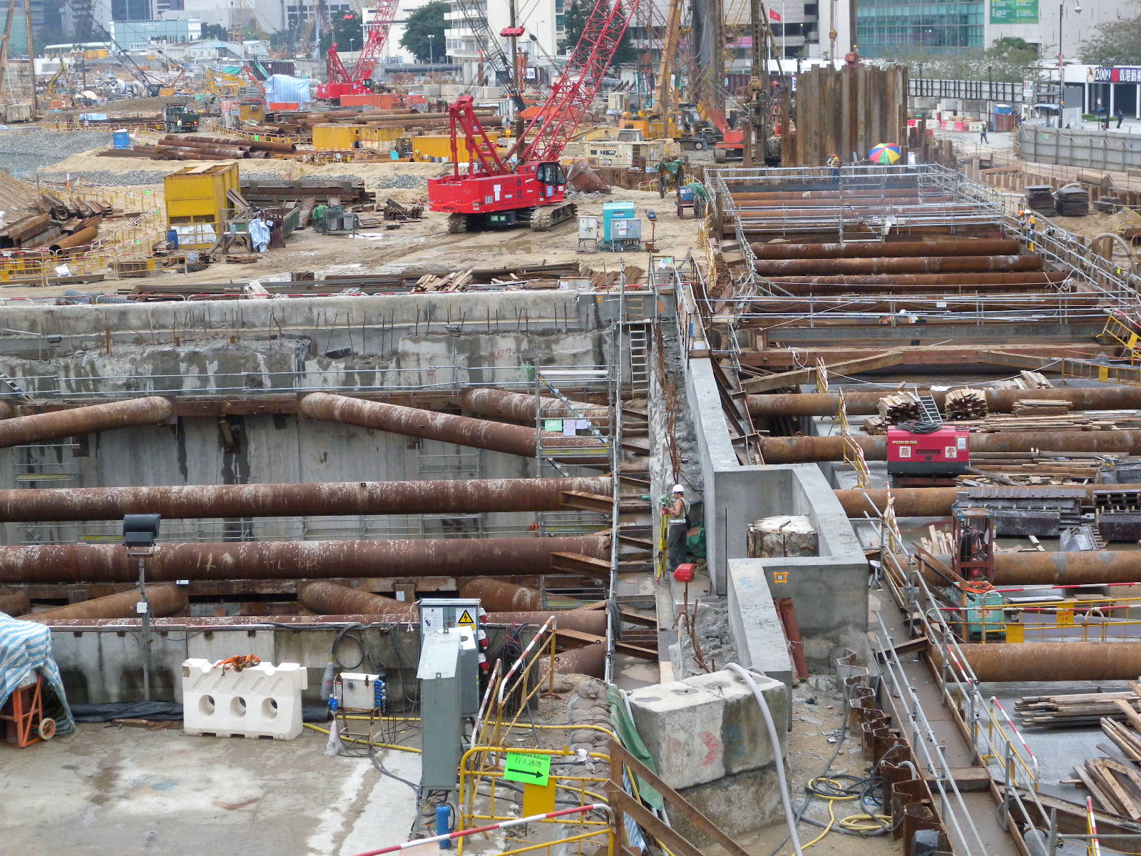 Hong Kong Island land reclamation