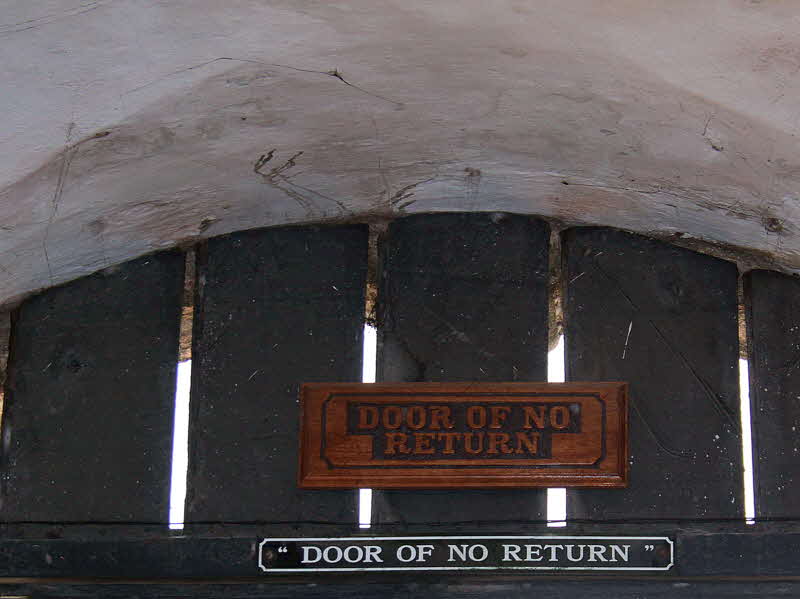 The Door Of No Return Cape Coast Castle Ghana Photo Ian
