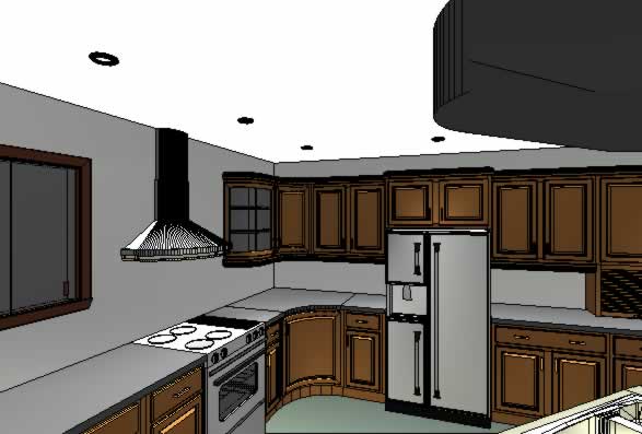 kitchen with window