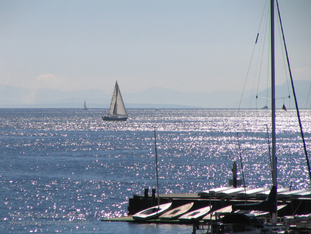 Sailing in Burrard Inlet