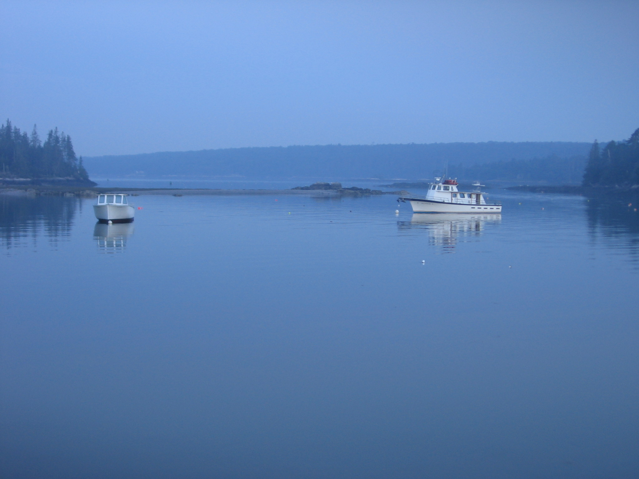 first light from hog island