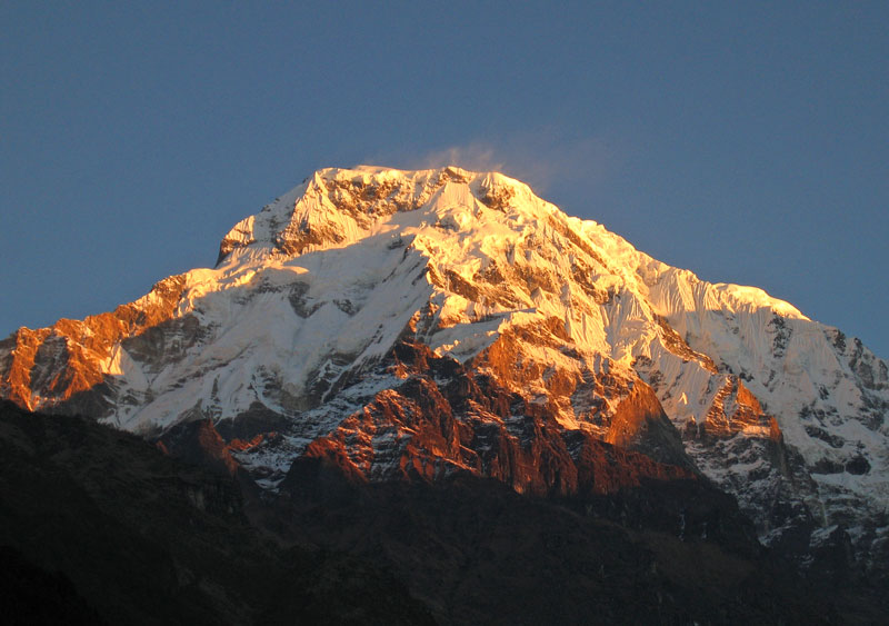 Sunrise, Annapurna South