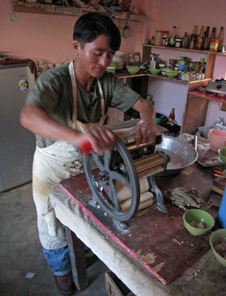 Making dough