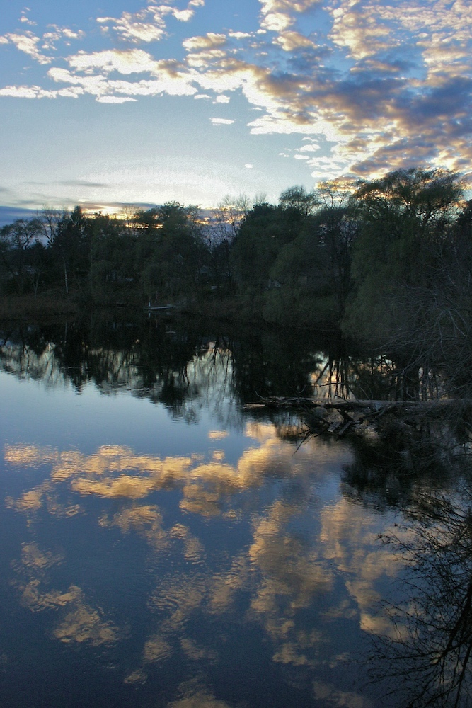 Evening clouds