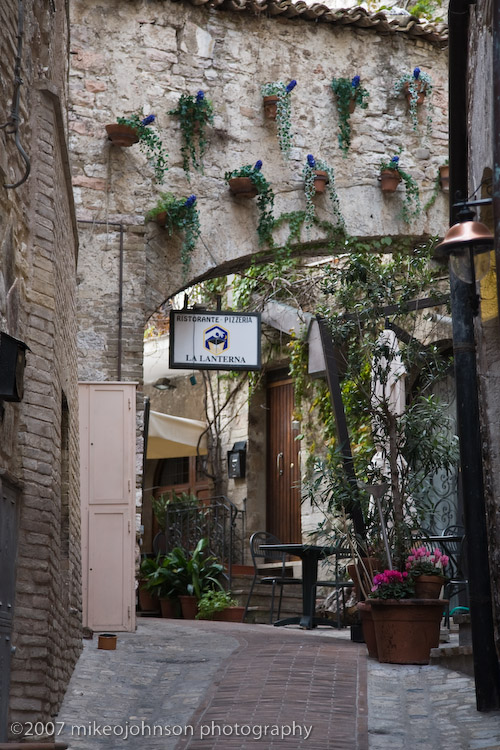 Side Street in Assisi