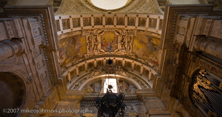 San Bagio Church Interior Frescoes
