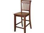 Mission chair/Mission stool - tall hardwood chair/bar stool