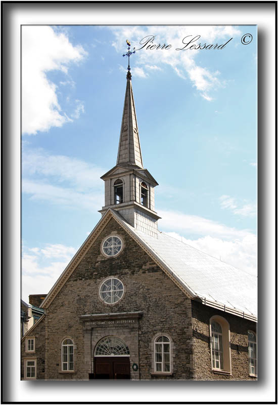 IMG_5677a .jpg  -  NOTRE-DAME DES VICTOIRES  Built in 1688, it is the oldest stone church in North America.