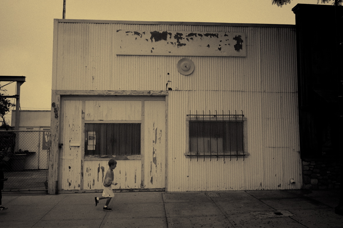 Boy and Building