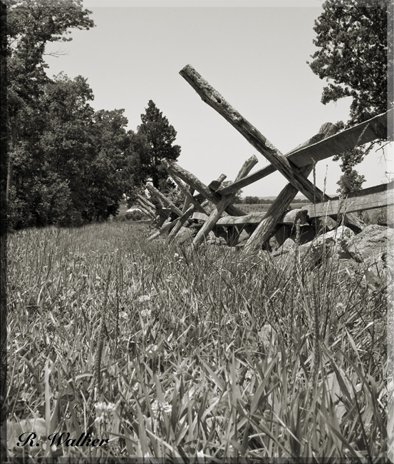  A Solders View of The Battlefield Breastwork Protection