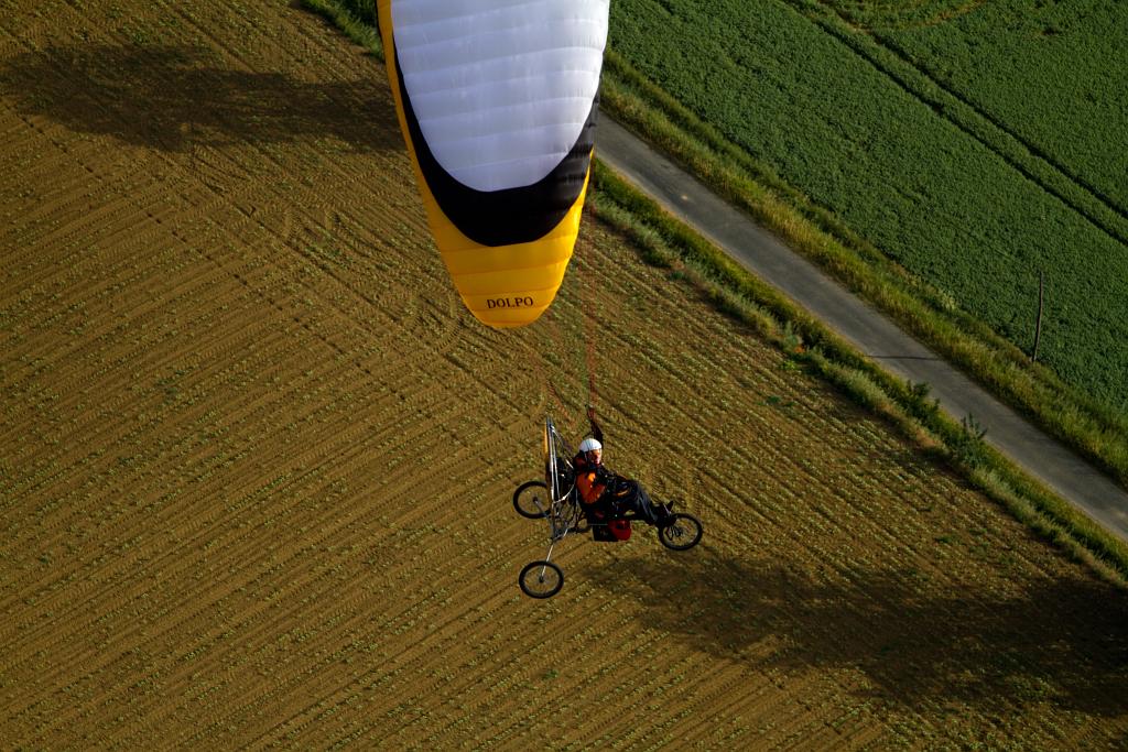 Alain et son chariot maison