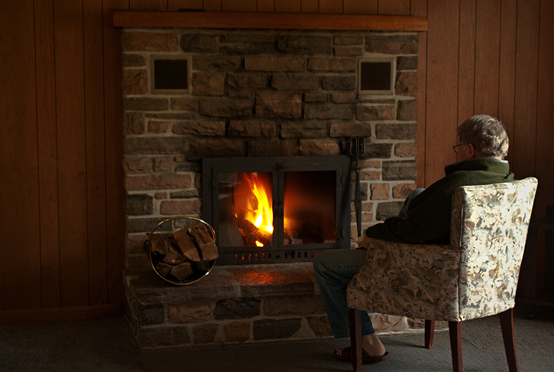 Crackling Fireside
