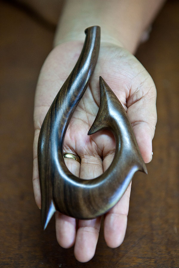 A stylized Kapinga fish hook of hard wood that grows on the atolls. IMG_4199.jpg