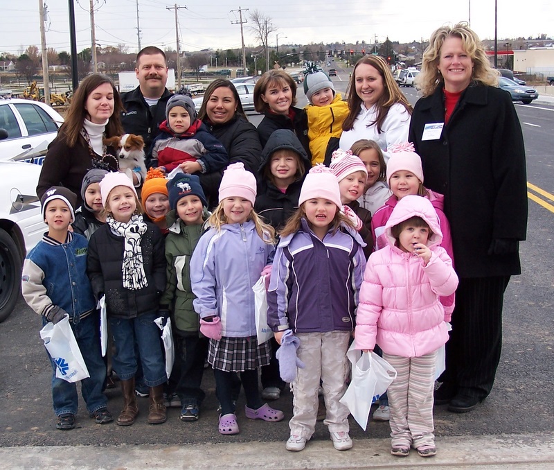 Pre-School Posers witht the Mayor