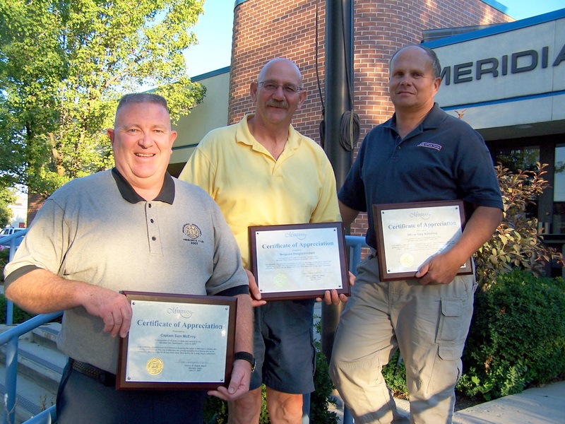 Retiring Fire & Police Staff Honored