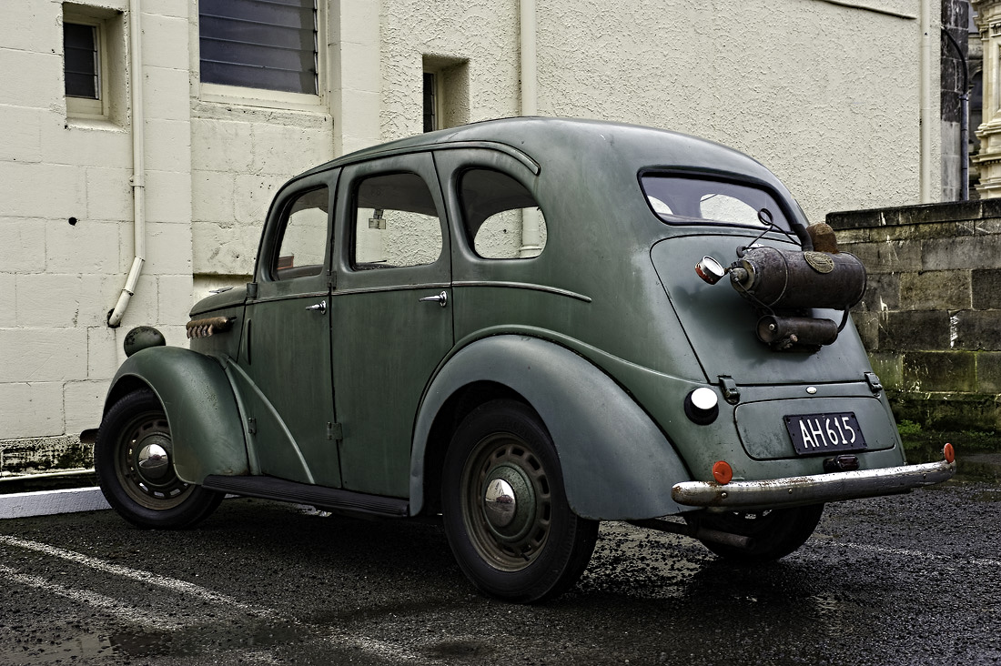 Steam powered Ford Prefect
