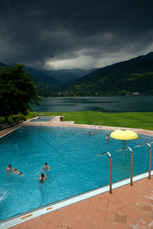 Zell Am See: Pool Before Thunder