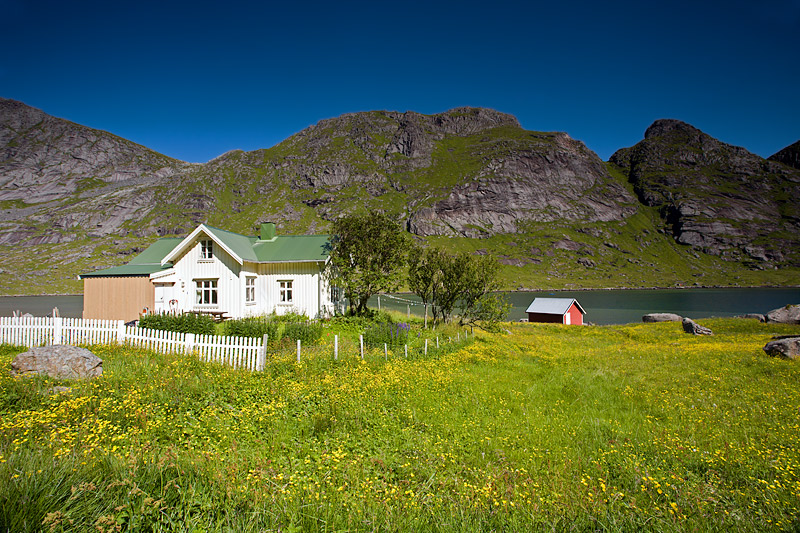 Moskenes Island: Vindstad: View from Bunes Hike