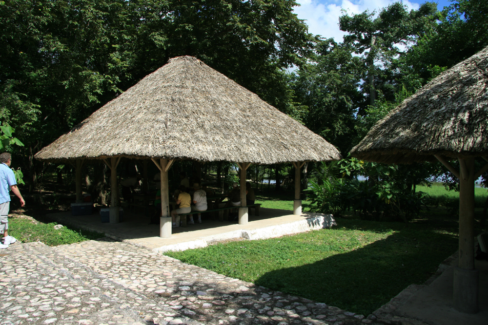 Lunch under the palapa