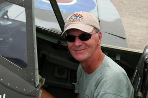 Bill Scheuerman in Spitfire, Fantasy of Flight