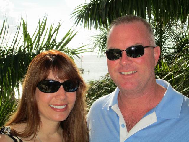 On our balcony