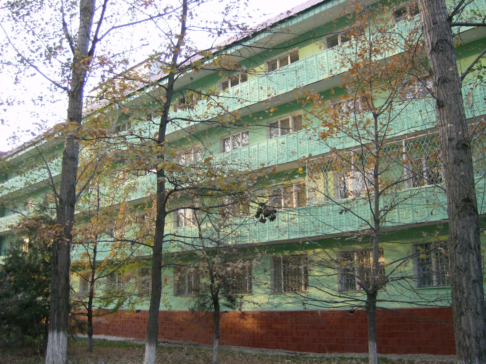 A block of Soviet era flats