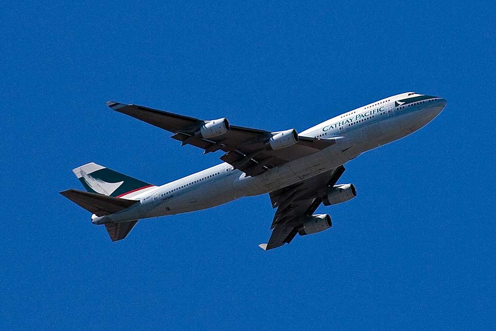 Cathay Pacific Boeing 747  10/12/2008