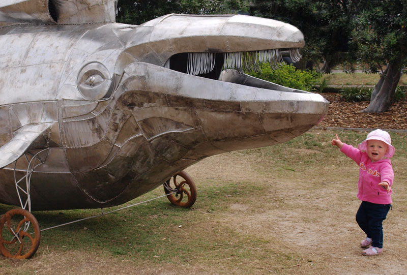 #47: Humpback gunship and admirer