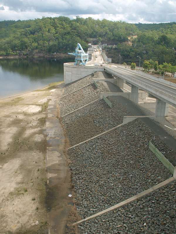 Designed to give way in extreme  flood