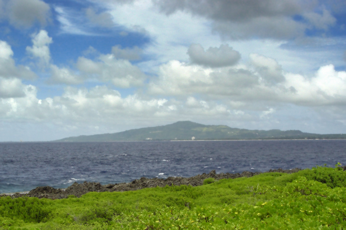 Saipan as Seen From Tinian Island