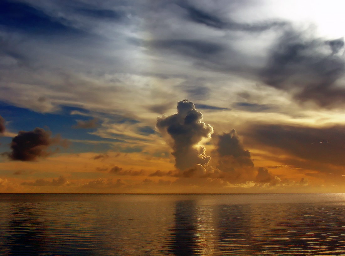 Saipan Sunset Afterglow